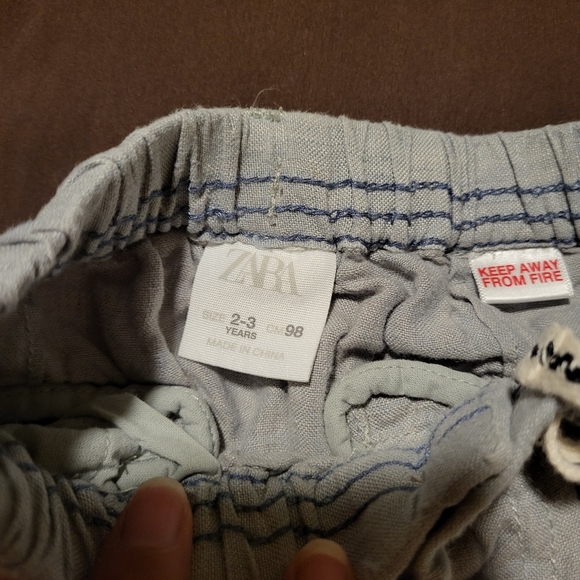 🪄SOLD🪄Zara neutral toddler shorts - Picture 6 of 6